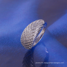 Man Luxury Rhodium Plated Ring